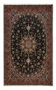Täbriz - 40 Raj Teppich 197x316cm - Perserteppich - dunkelblau