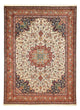 Täbriz - 40 Raj Teppich 258x356cm - Perserteppich - creme