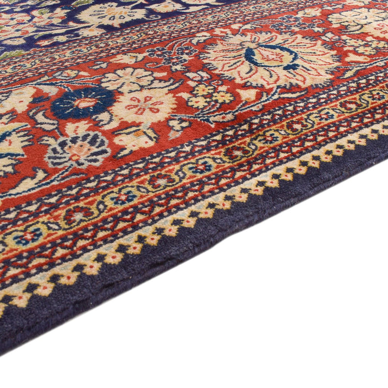 Täbriz - 50 Raj Teppich 250x381cm - Perserteppich - dunkelblau