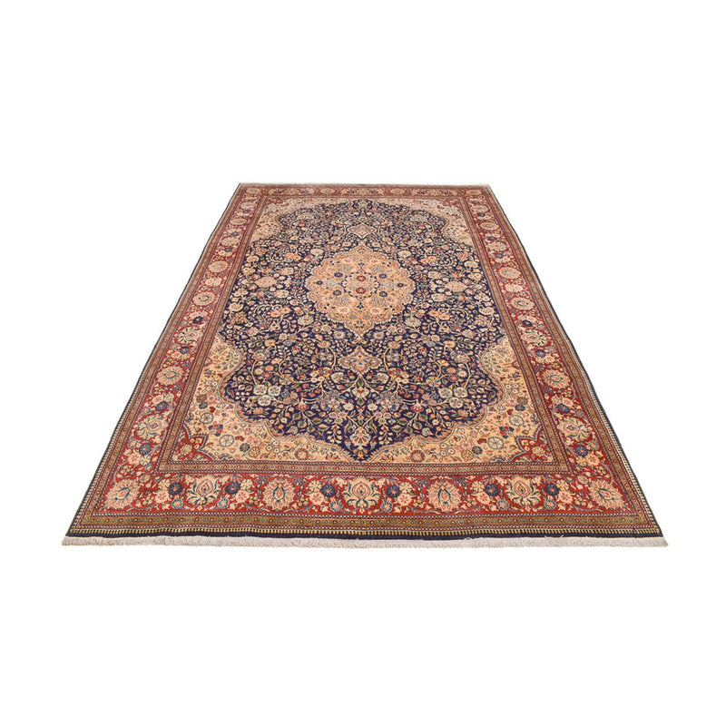 Täbriz - 50 Raj Teppich 250x381cm - Perserteppich - dunkelblau