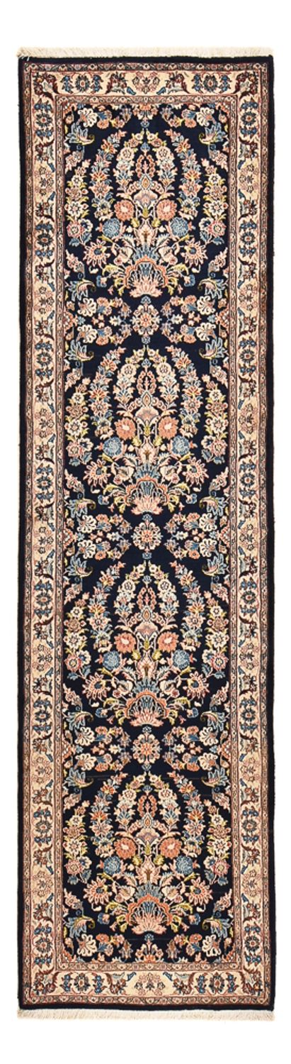 Maschad Teppich 76x287cm - Perserteppich - dunkelblau