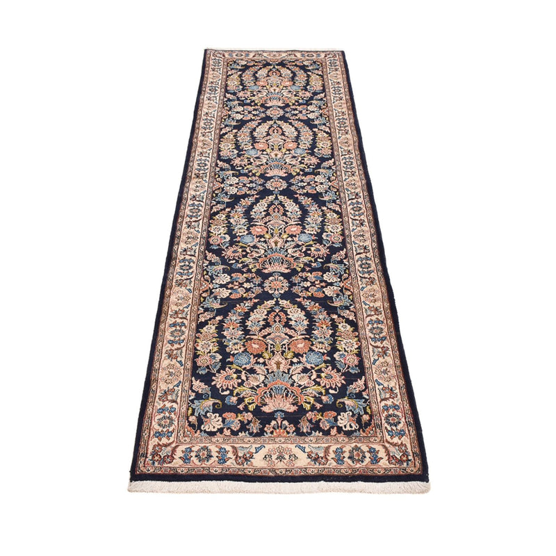 Maschad Teppich 76x287cm - Perserteppich - dunkelblau