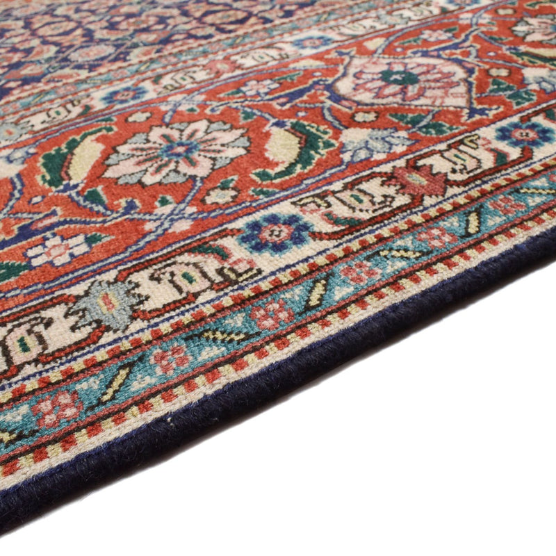 Täbriz - 40 Raj Teppich 199x303cm - Perserteppich - dunkelrot