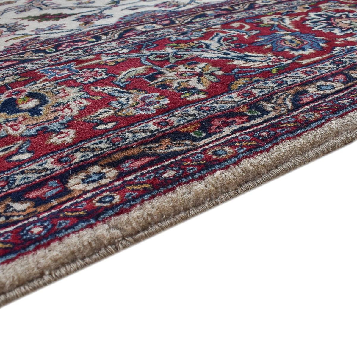 Sarough Teppich 292x391cm - Perserteppich - hellgrau