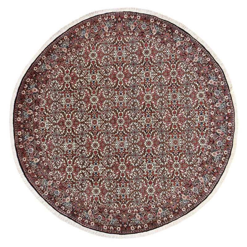 Bidjar Teppich 250x250cm - Perserteppich - rost