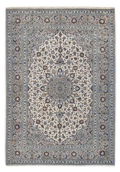 Keshan Teppich 240x350cm - Perserteppich - grau