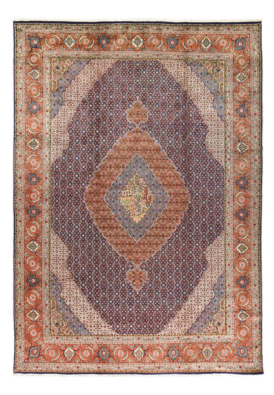 Täbriz - 40 Raj Teppich 350x520cm - Perserteppich - lila