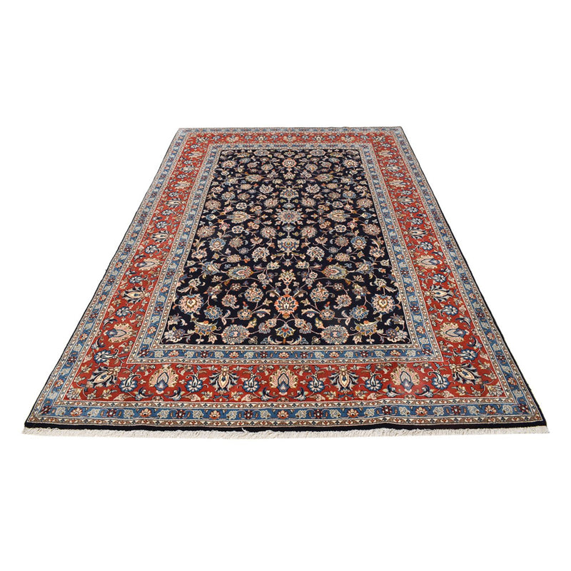 Moud Teppich 193x296cm - Perserteppich - dunkelblau
