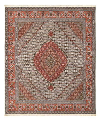 Täbriz - 40 Raj Teppich 258x310cm - Perserteppich - rost
