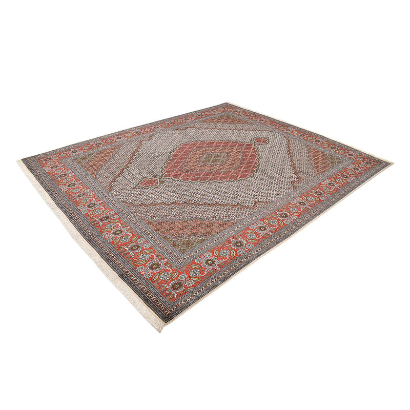 Täbriz - 40 Raj Teppich 258x310cm - Perserteppich - rost