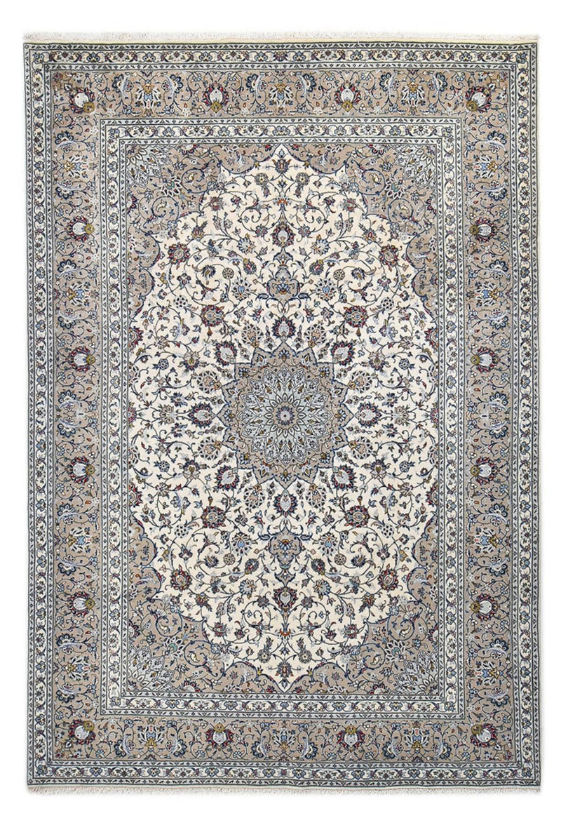 Keshan Teppich 240x354cm - Perserteppich - grau