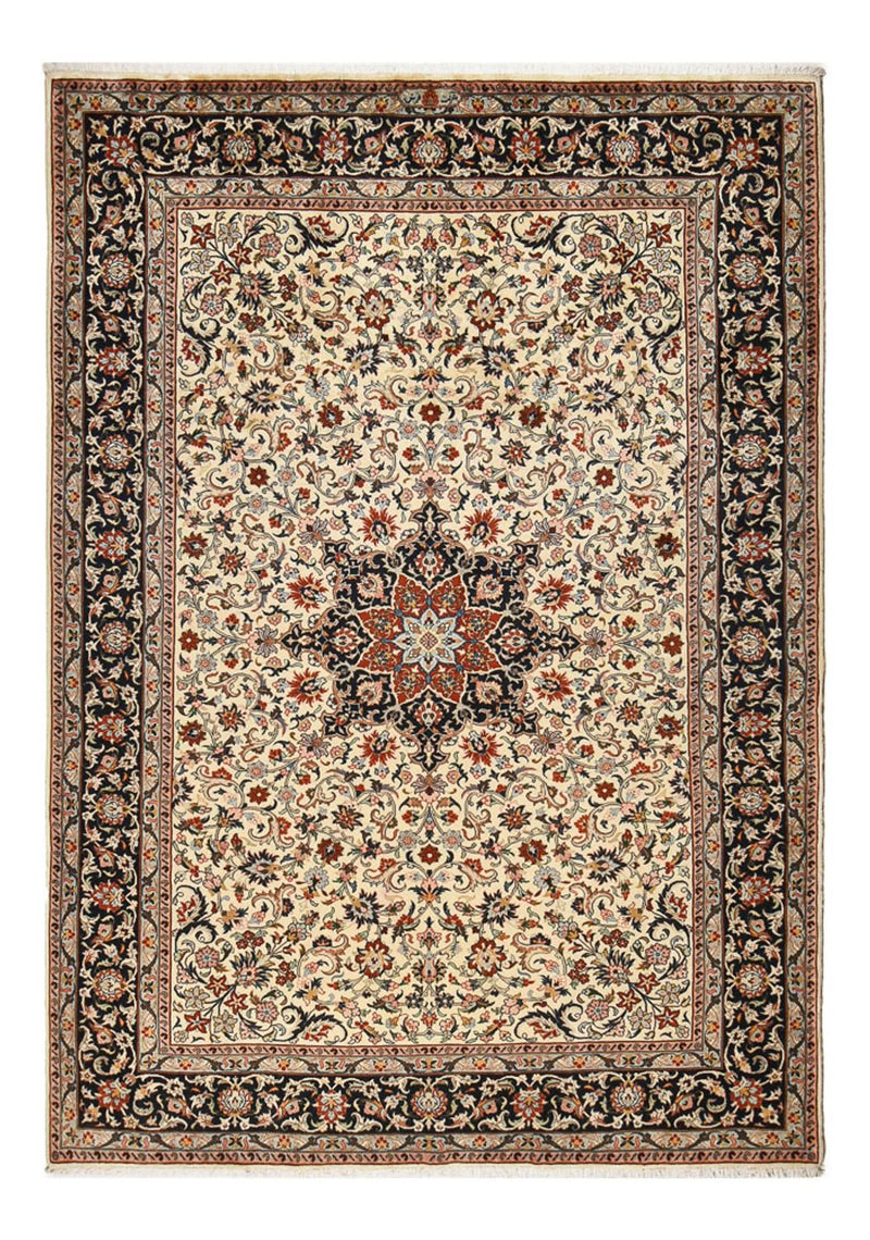 Maschad Teppich 208x294cm - Perserteppich - sand