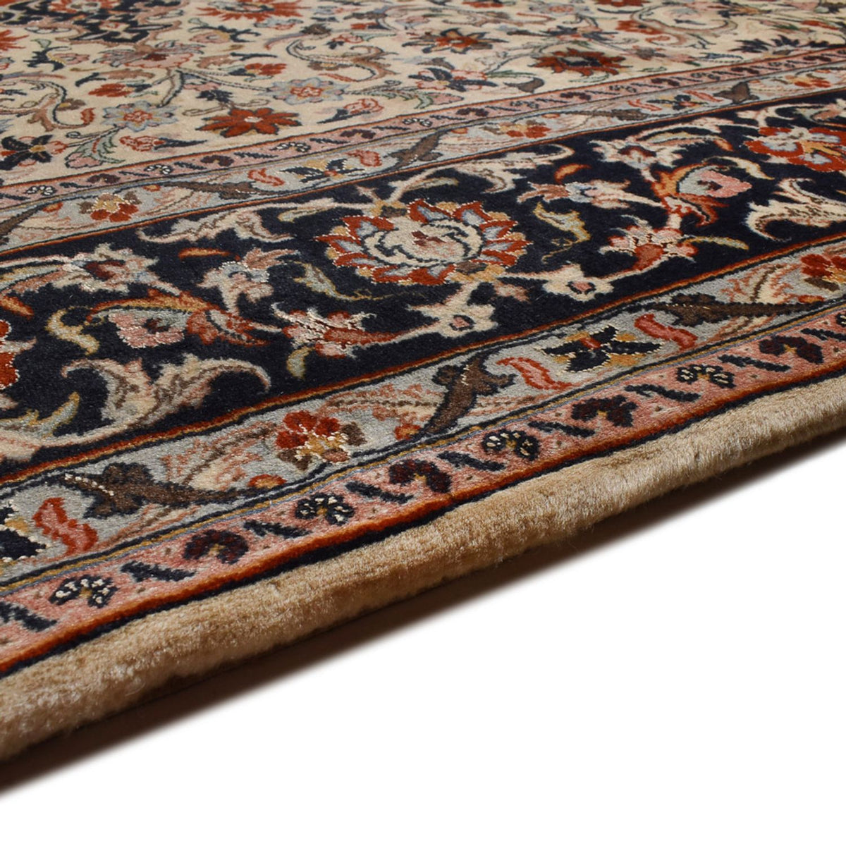Maschad Teppich 208x294cm - Perserteppich - sand