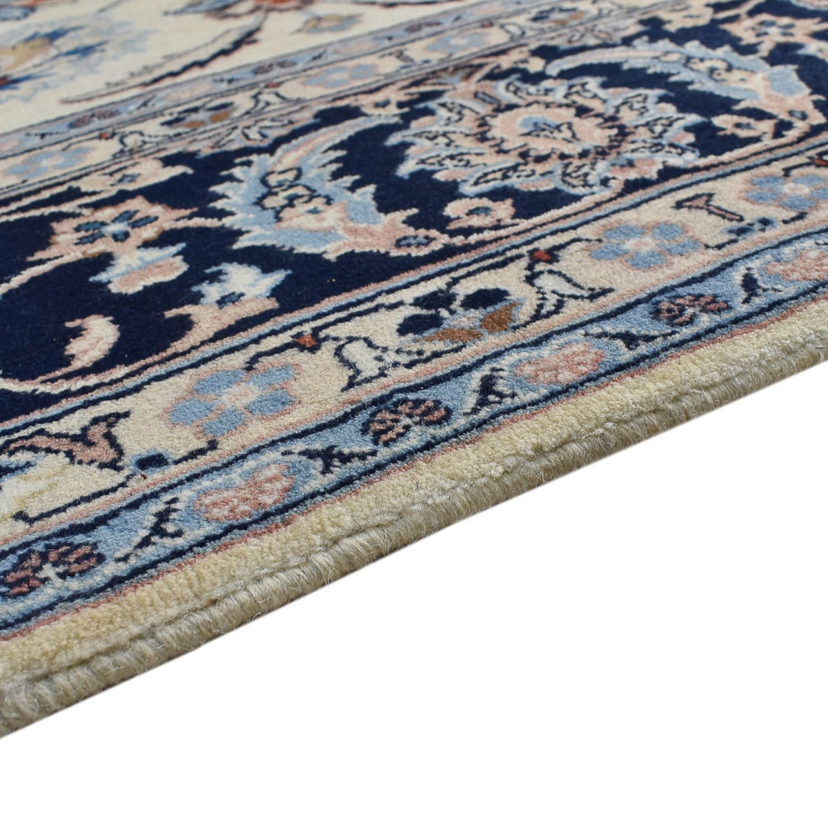 Maschad Teppich 244x356cm - Perserteppich - hellbeige