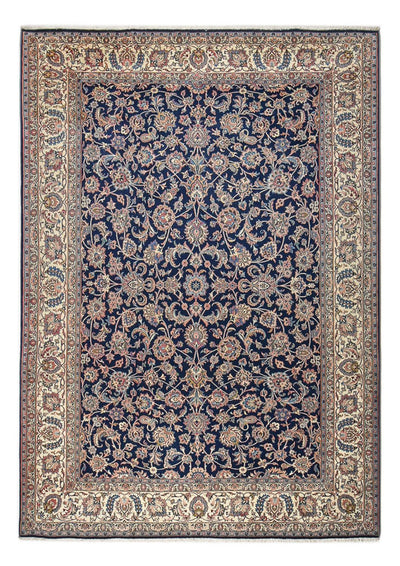 Maschad Teppich 248x356cm - Perserteppich - dunkelblau