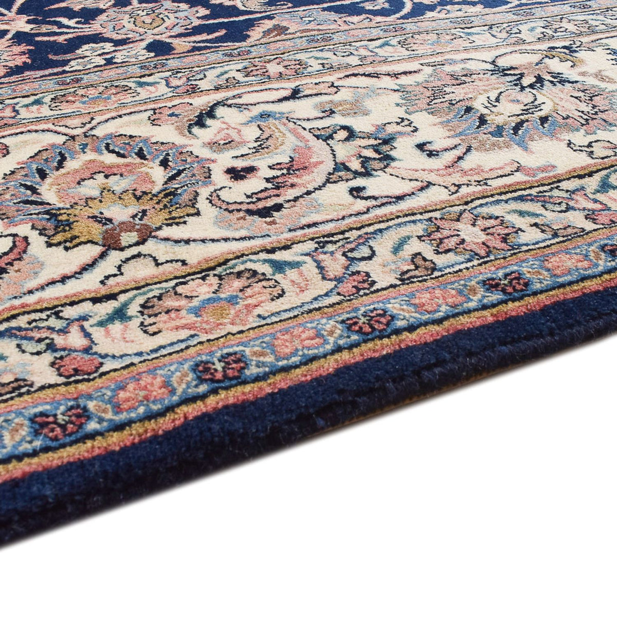 Maschad Teppich 248x356cm - Perserteppich - dunkelblau