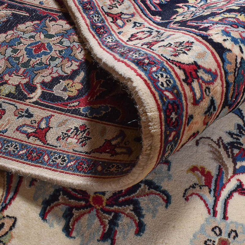 Maschad Teppich 248x342cm - Perserteppich - hellbeige