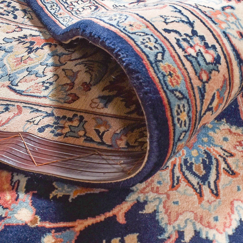 Maschad Teppich 244x368cm - Perserteppich - dunkelblau