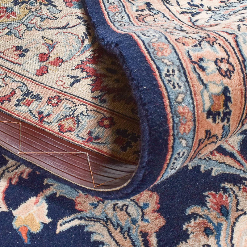 Maschad Teppich 247x355cm - Perserteppich - dunkelblau