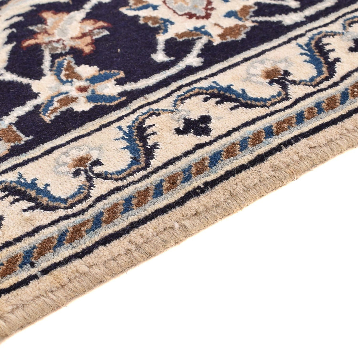 Nain - 9La Teppich 65x186cm - Perserteppich - dunkelblau