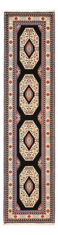 Täbriz - 60 Raj Teppich 75x305cm - Perserteppich - dunkelblau – product image
