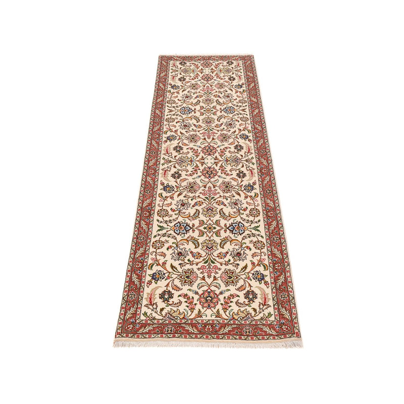 Täbriz - 60 Raj Teppich 70x255cm - Perserteppich - sand
