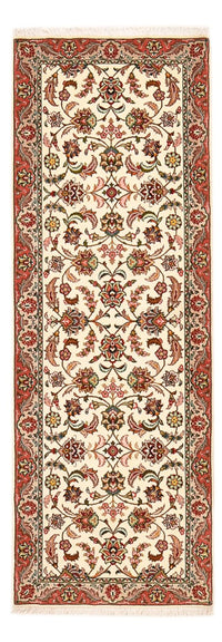 Täbriz - 50 Raj Teppich 71x202cm - Perserteppich - creme – product image