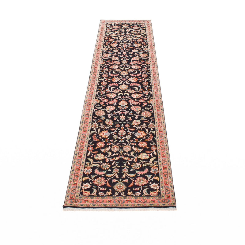 Täbriz - 60 Raj Teppich 69x290cm - Perserteppich - dunkelblau