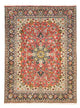 Täbriz - 50 Raj Teppich 147x198cm - Perserteppich - rot