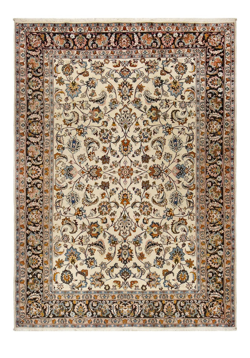Maschad Teppich 248x347cm - Perserteppich - hellbeige