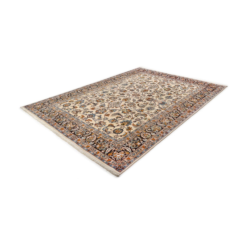 Maschad Teppich 248x347cm - Perserteppich - hellbeige