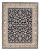 Maschad Teppich 196x250cm - Perserteppich - dunkelblau