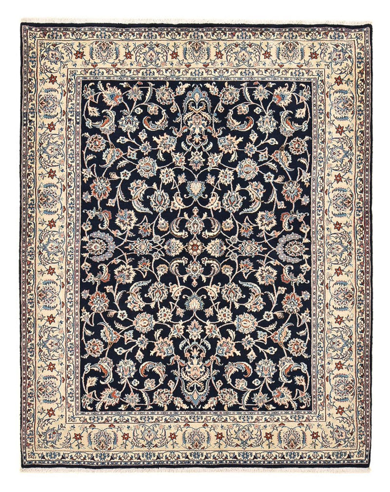 Maschad Teppich 196x250cm - Perserteppich - dunkelblau