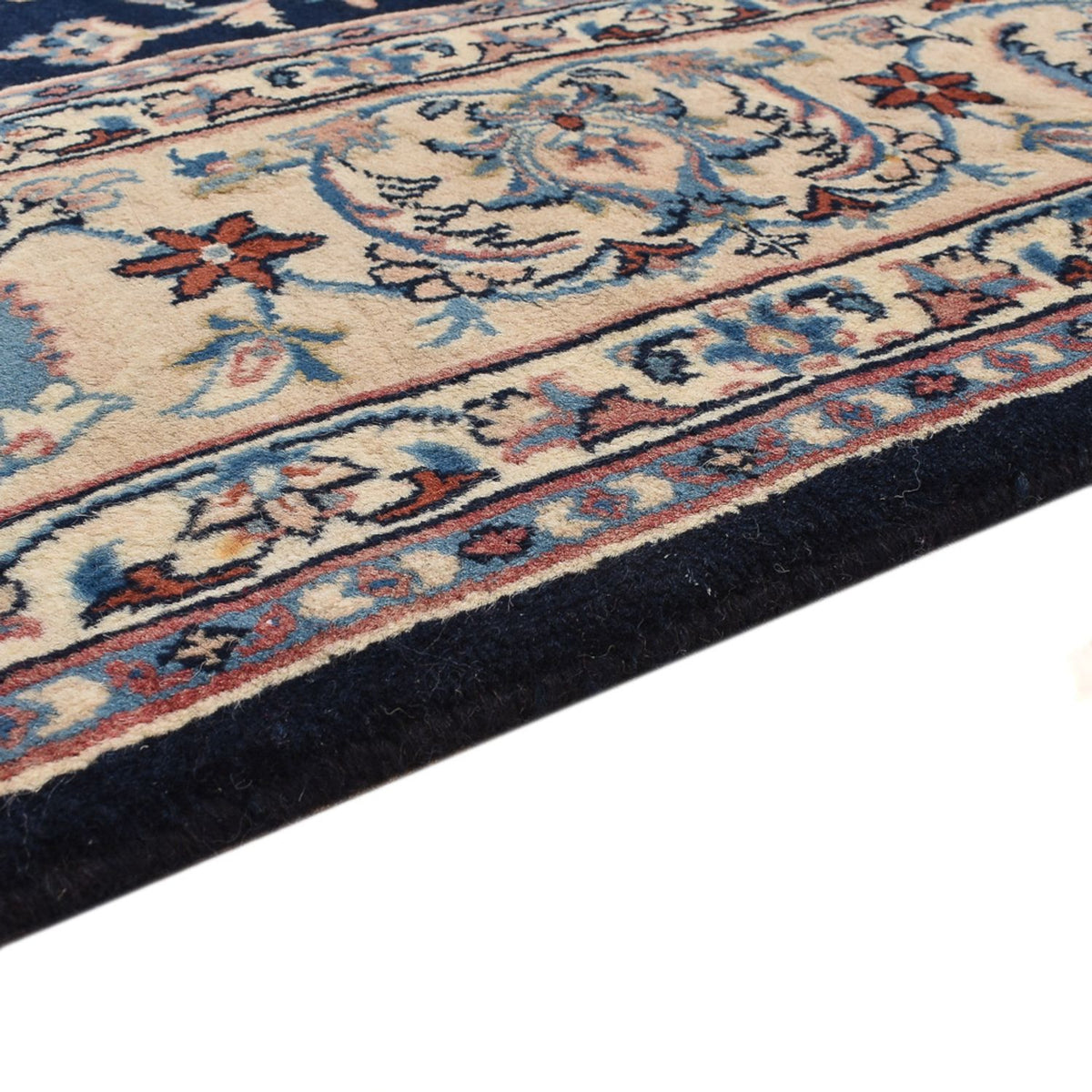 Maschad Teppich 196x250cm - Perserteppich - dunkelblau