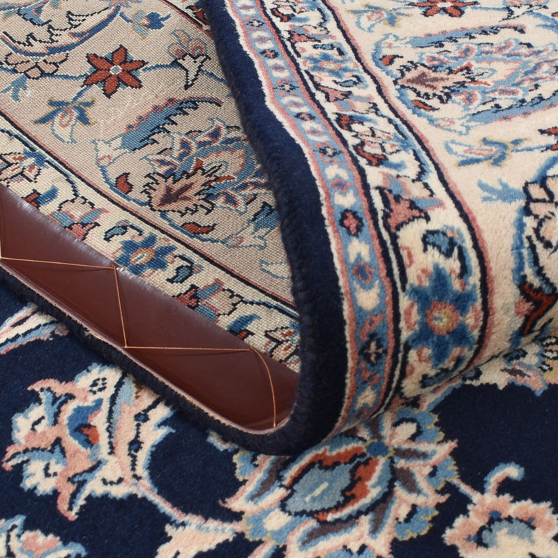 Maschad Teppich 196x250cm - Perserteppich - dunkelblau