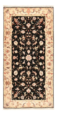 Täbriz - 50 Raj Teppich 100x204cm - Perserteppich - dunkelblau – product image