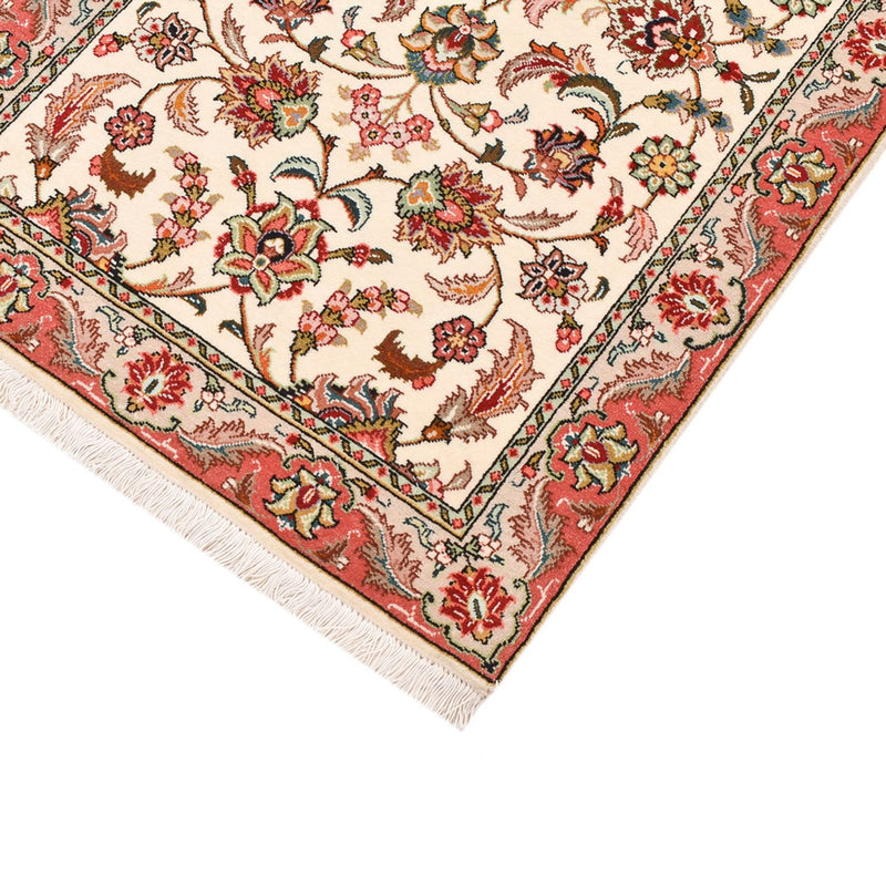 Täbriz - 50 Raj Teppich 69x202cm - Perserteppich - creme