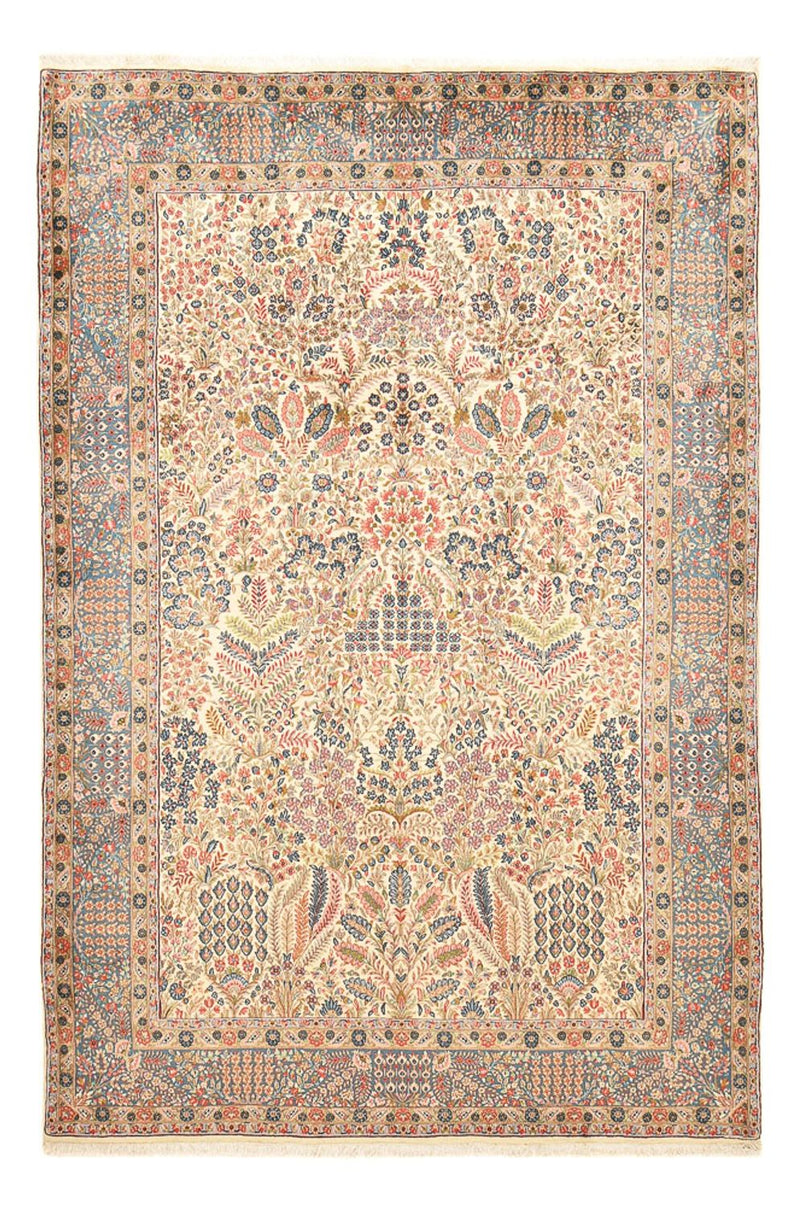 Rafsanjan Teppich 195x292cm - Perserteppich - creme