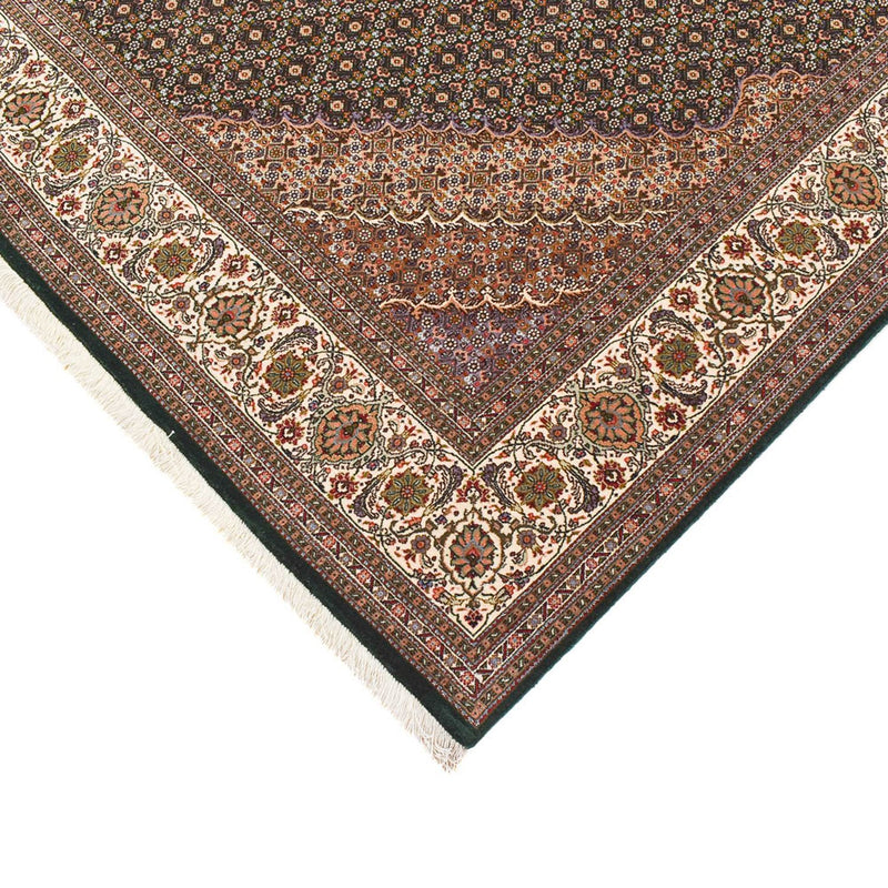 Täbriz - 60 Raj Teppich 203x404cm - Perserteppich - sand