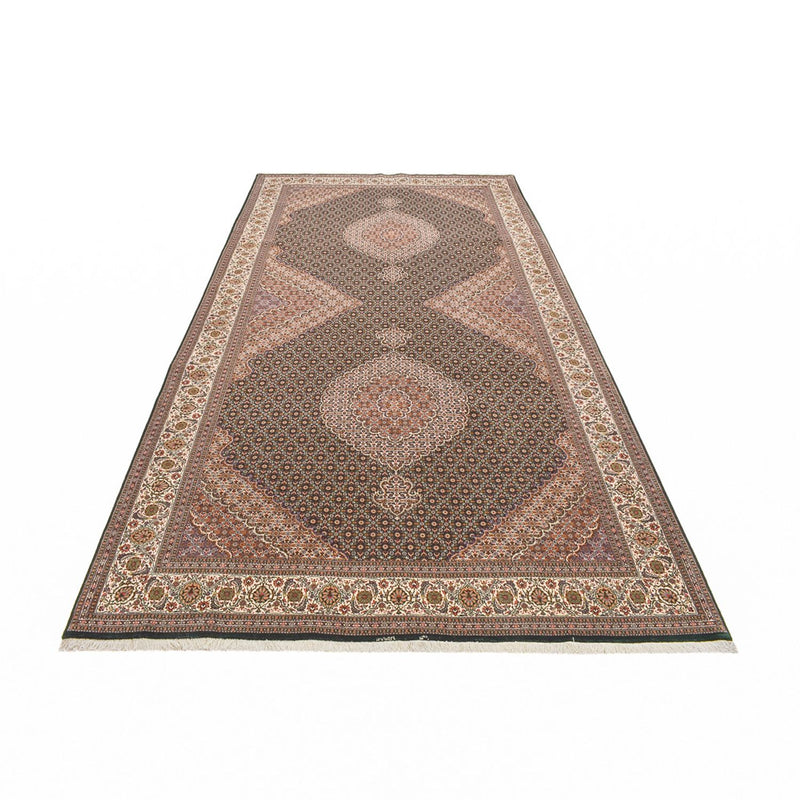 Täbriz - 60 Raj Teppich 203x404cm - Perserteppich - sand