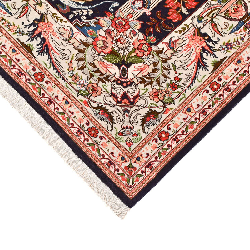 Täbriz - 60 Raj Teppich 150x196cm - Perserteppich - mehrfarbig