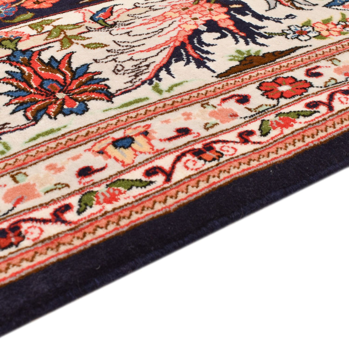 Täbriz - 60 Raj Teppich 150x196cm - Perserteppich - mehrfarbig