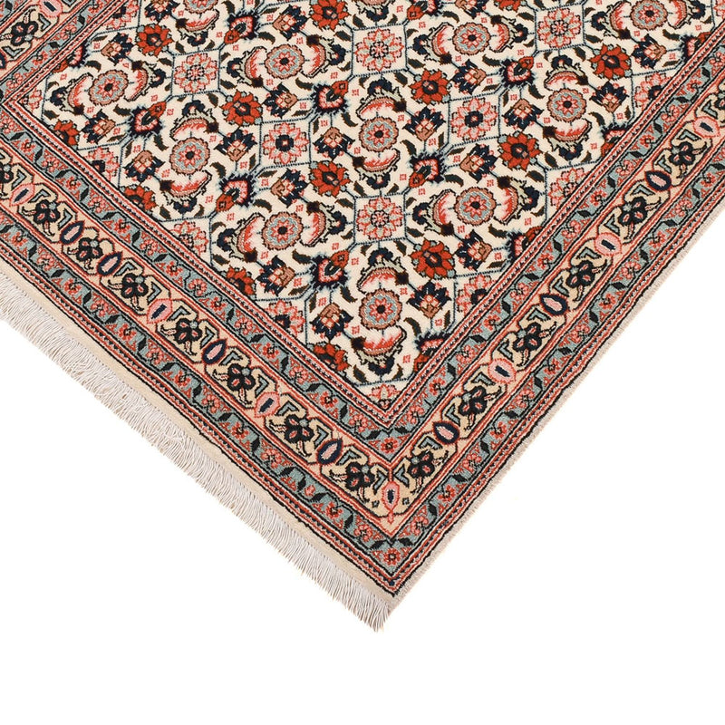 Täbriz - 50 Raj Teppich 74x304cm - Perserteppich - hellbraun