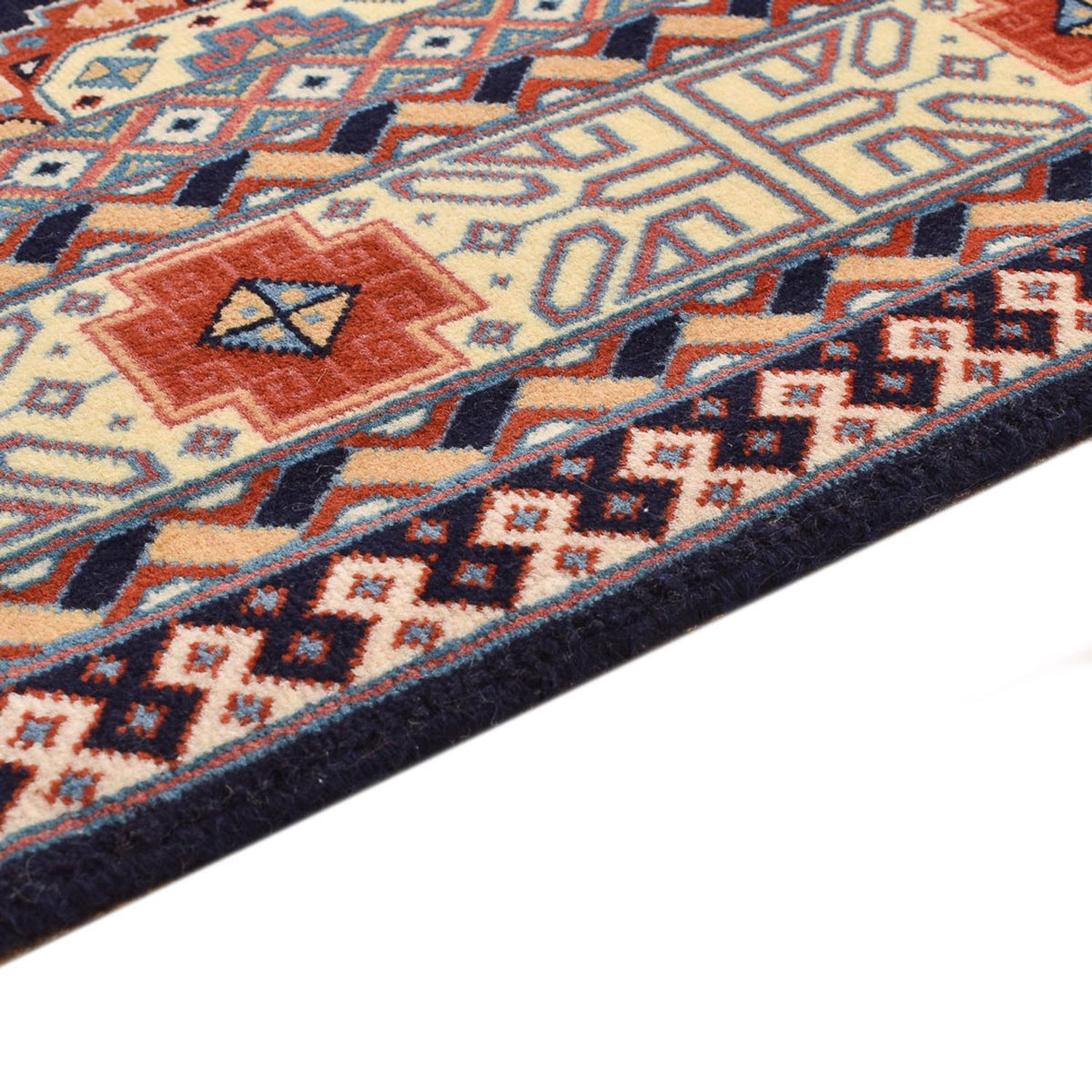Täbriz - 60 Raj Teppich 73x300cm - Perserteppich - dunkelblau