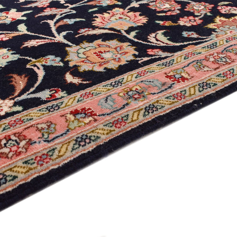 Täbriz - 60 Raj Teppich 66x300cm - Perserteppich - dunkelblau