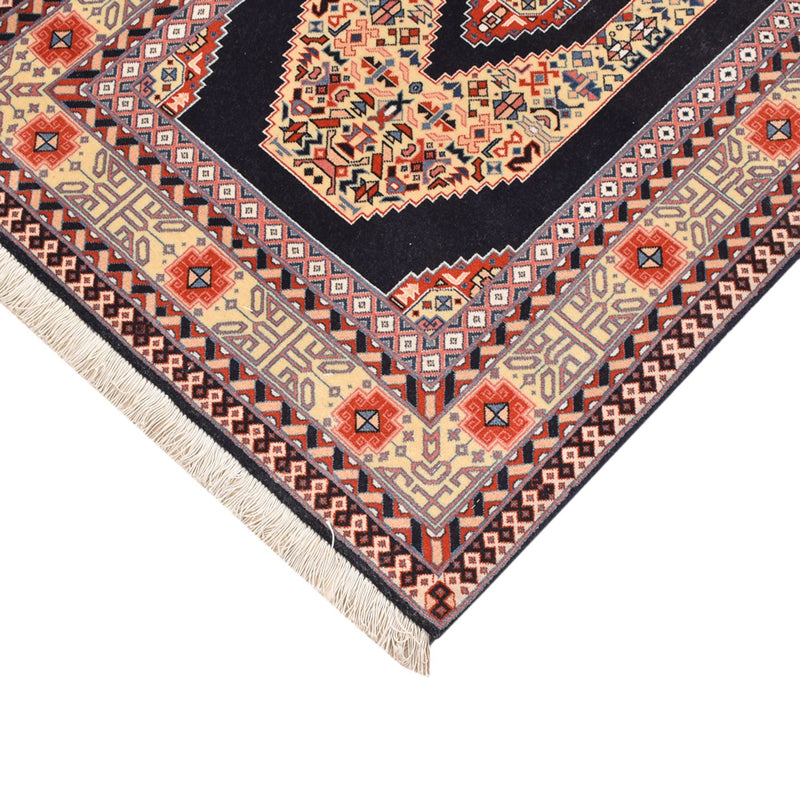 Täbriz - 50 Raj Teppich 74x105cm - Perserteppich - mehrfarbig