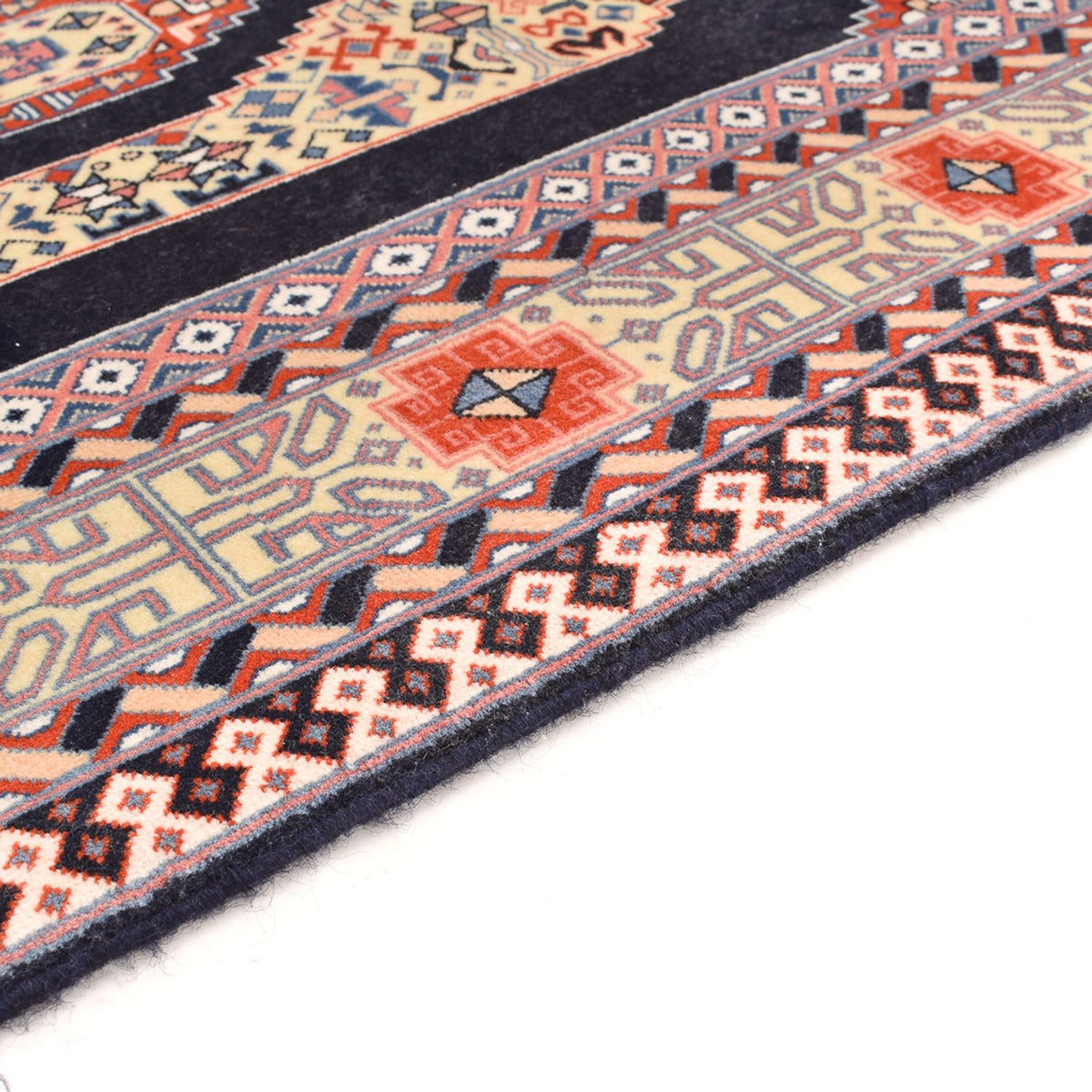 Täbriz - 50 Raj Teppich 74x105cm - Perserteppich - mehrfarbig