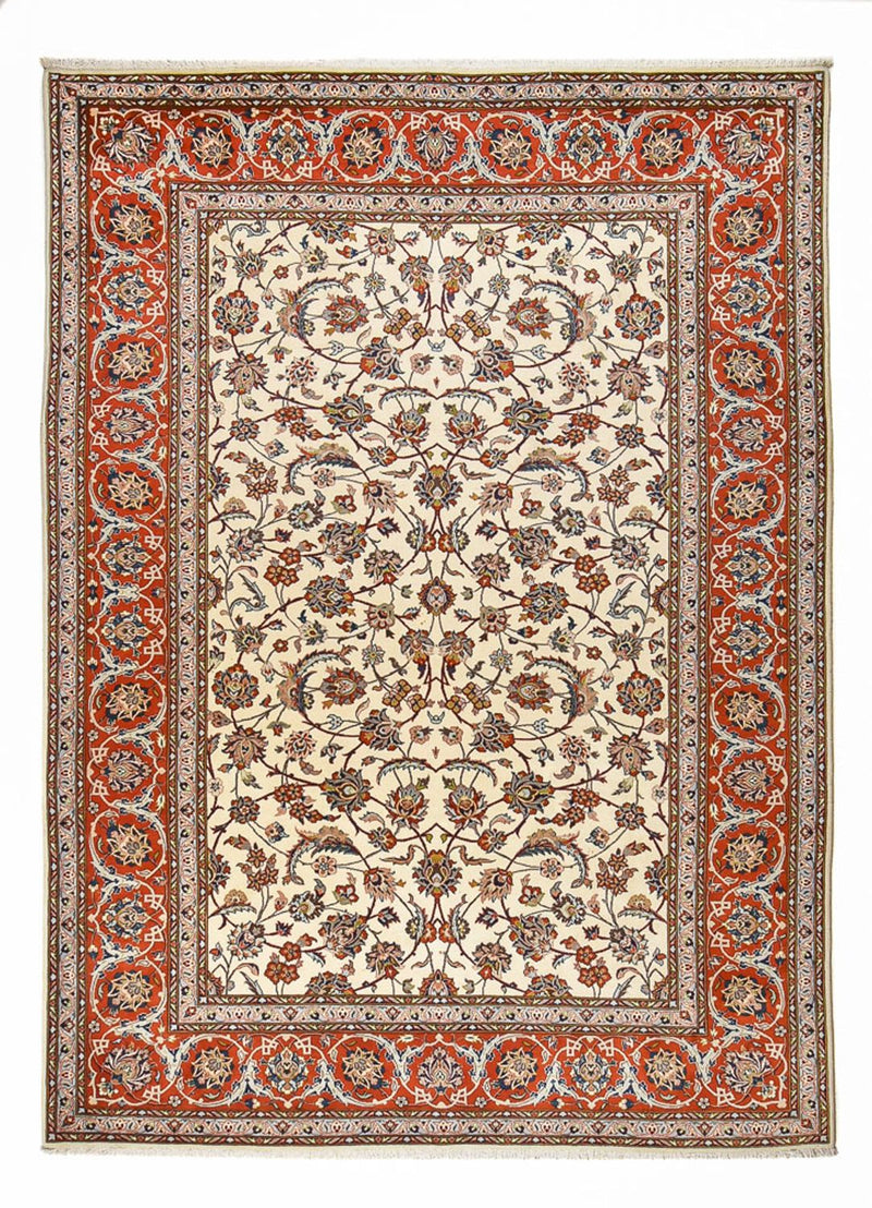 Golpayegan Teppich 250x356cm - Perserteppich - sand