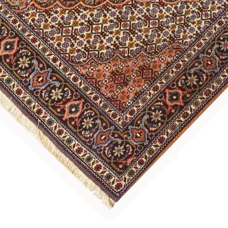 Täbriz - 40 Raj Teppich 150x214cm - Perserteppich - sand