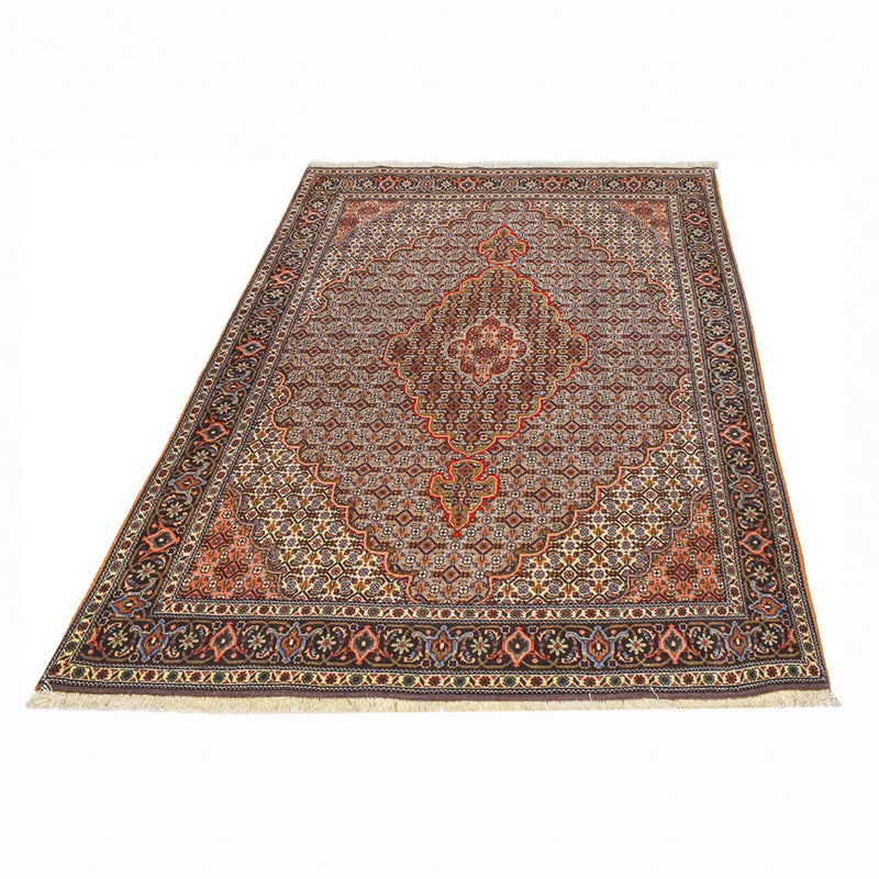 Täbriz - 40 Raj Teppich 150x214cm - Perserteppich - sand